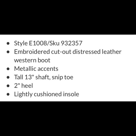 ❣️ONE LEFT❣️ New Corral Blue Cowgirl Boots E1008 - Picture 3 of 3